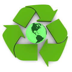 Obraz premium Green Earth