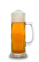 Still life with a draft beer