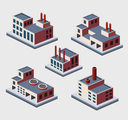 Isometric buildings