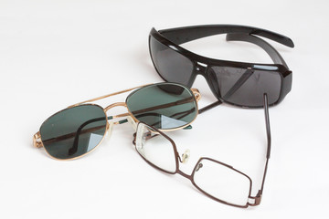 Différentes paires de lunettes