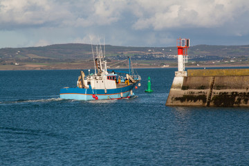 Départ pour une journée de pêche