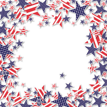 Hintergrund Amerika USA Sterne Vektor Illustration