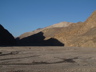 Evening scene near Jomosom