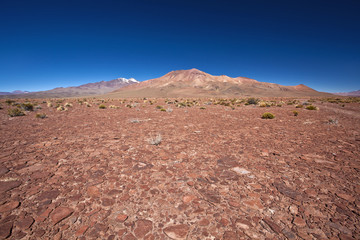 Bolivia volcanic desert