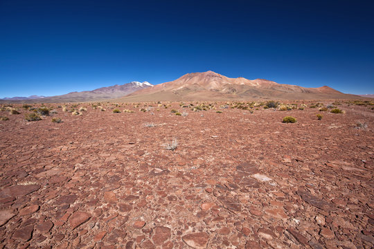Bolivia volcanic desert
