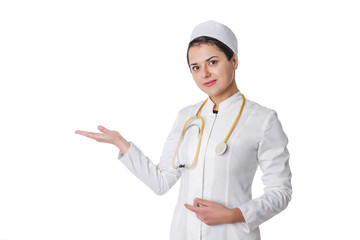 young female doctor