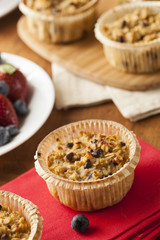 Homemade Breakfast Oatmeal Muffins