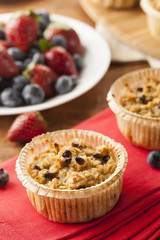 Homemade Breakfast Oatmeal Muffins
