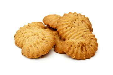 crackers  isolated on white