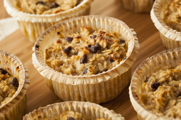 Homemade Breakfast Oatmeal Muffins