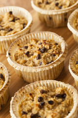 Homemade Breakfast Oatmeal Muffins
