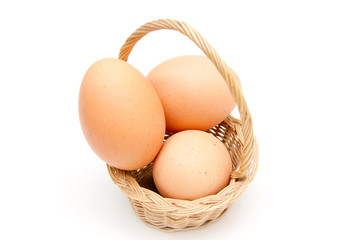 Uova con cestino