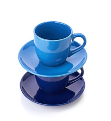 tower made from multicolored cups