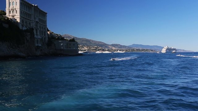 Overlooking the Museum of the underwater world of Monaco