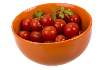 Marinated cherry tomato