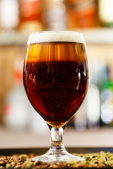 beer in the bar