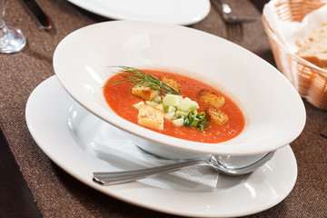 Gazpacho soup