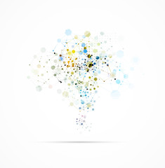 science futuristic internet high computer technology business