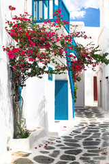 Traditional greek house on Mykonos island, Greece - 60850861