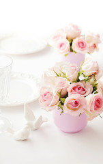 wedding table setting