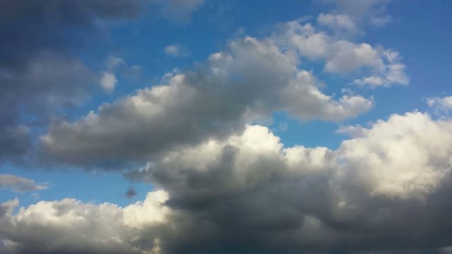 Cloudy sky - time lapse