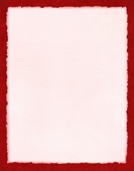 Pink Paper on Red - 60855664