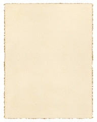 Vintage Deckled Paper - 60855806
