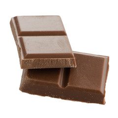 Closeup detail of chocolate parts
