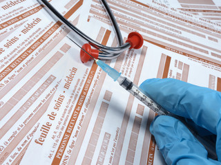 injection chez le médecin