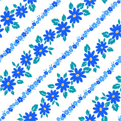 花柄をシームレス