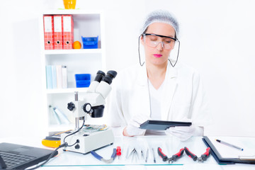 Fixing and repair the smart phone, gps navigation, tablet