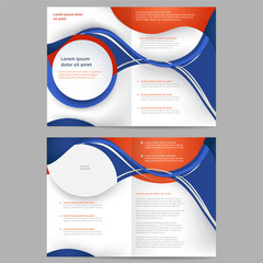 Abstract brochure template
