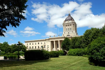 Fotobehang Manitoba Legislative Building © blaze986