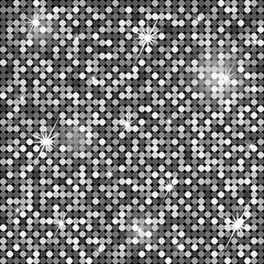 Silver seamless pattern