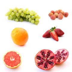 Verschiedene Obstsorten