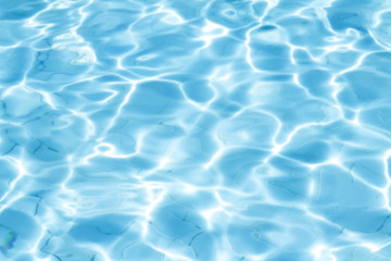 Abstract blue water background