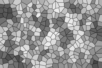 Abstract texture of a gray mosaic