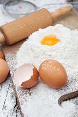 Ingredients for baking
