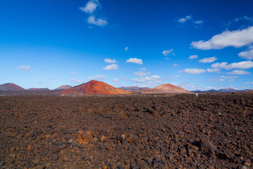 Mountains of fire Timanfaya