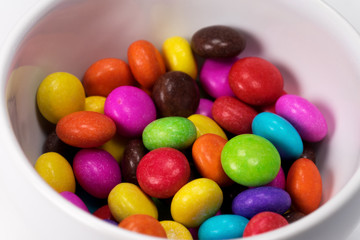 Candy in the bottles