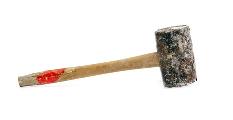 old rubber hammer
