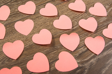 Fototapeta premium pink heart