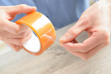 Transparent tape