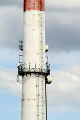 Chimney of an industrial plant