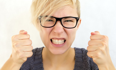 angry woman