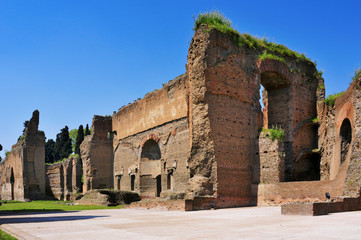 Baths of Caracalla in Rome, Italy