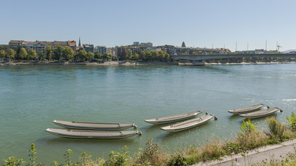 Basel, Altstadt, Kleinbasel, Rhein, Rheinufer, Schweiz
