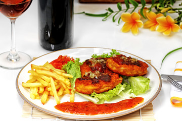 chicken steak