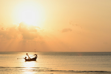 Naklejka premium sunset