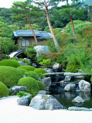 Fototapeta premium Adachi Museum of Art in JAPAN